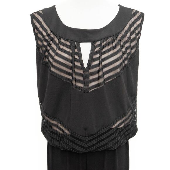 London Times Women's Formal Black Jumpsuit Plus Size 2X - Picture 5 of 12